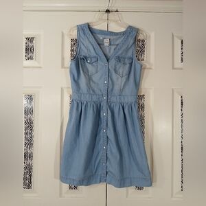 American Rag Light Blue Sleeveless Mini Dress